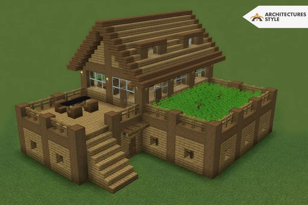 How to Build a Simple Minecraft Survival House? - Architecturesstyle